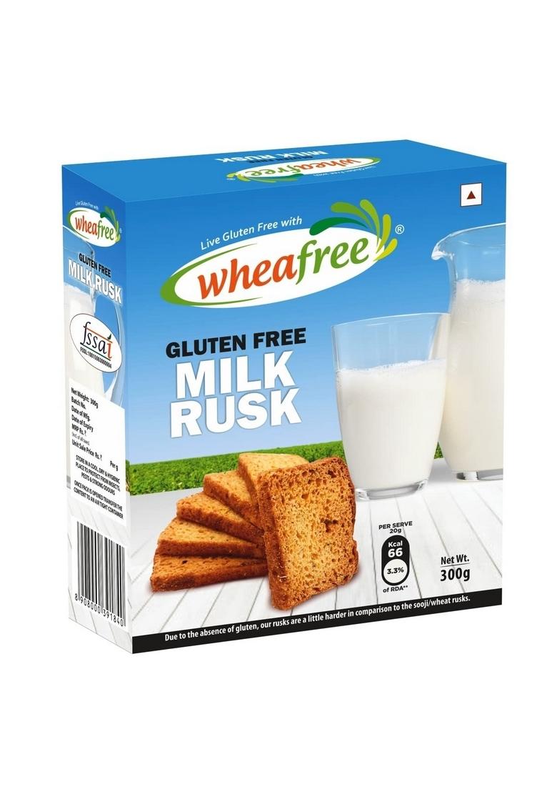 Wheafree Gluten Free Milk Rusk – 300g (Pack of 2)