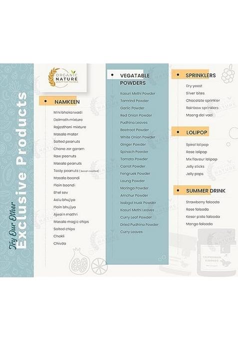 Organic Nature Peanut & Jaggery Chikki – 850 Grams