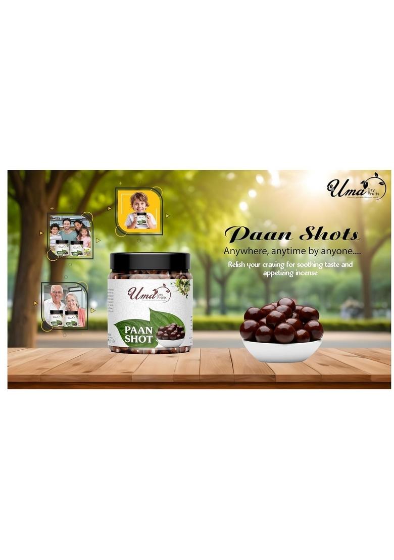 Uma Dry Fruits Paan Shots – Instant Paan Mouth Freshener | 1kg
