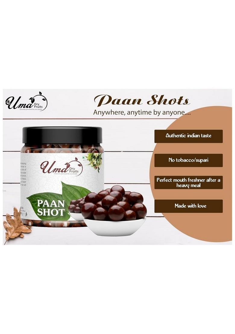Uma Dry Fruits Paan Shots – Instant Paan Mouth Freshener | 1kg