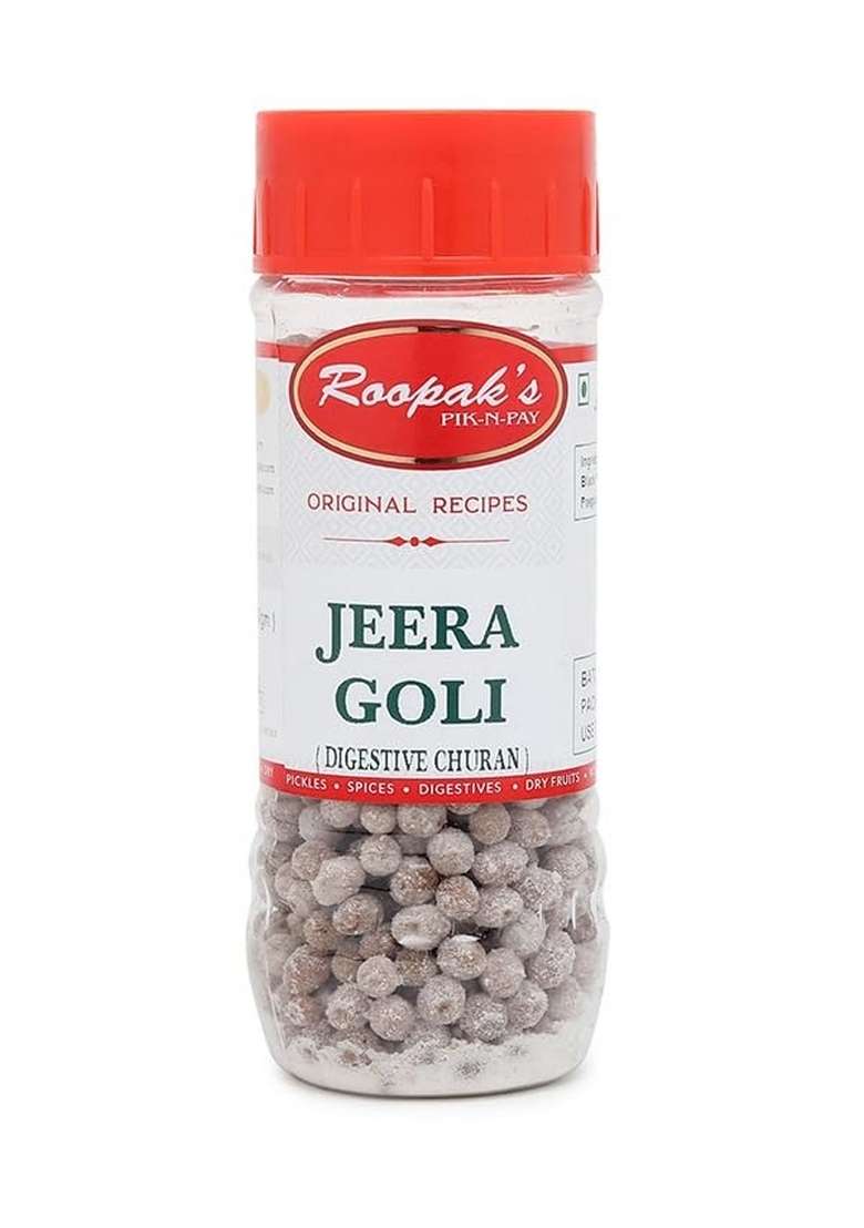 Roopak’s Pik-N-Pay Jeera Goli – Digestive After-Meal Mukhwas | 125g - Indya