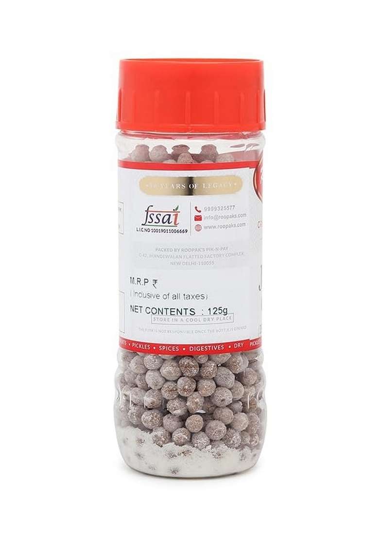 Roopak’s Pik-N-Pay Jeera Goli – Digestive After-Meal Mukhwas | 125g - Indya