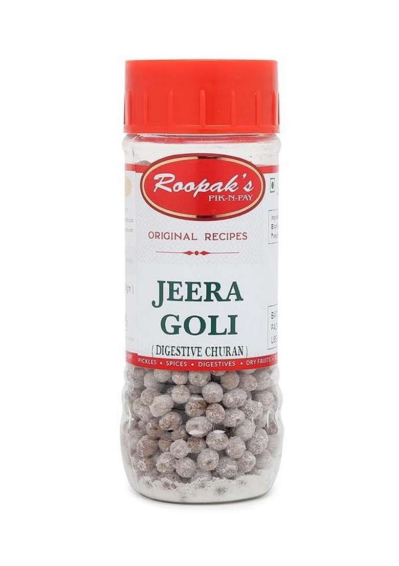 Roopak’s Pik-N-Pay Jeera Goli – Digestive After-Meal Mukhwas | 125g - Indya