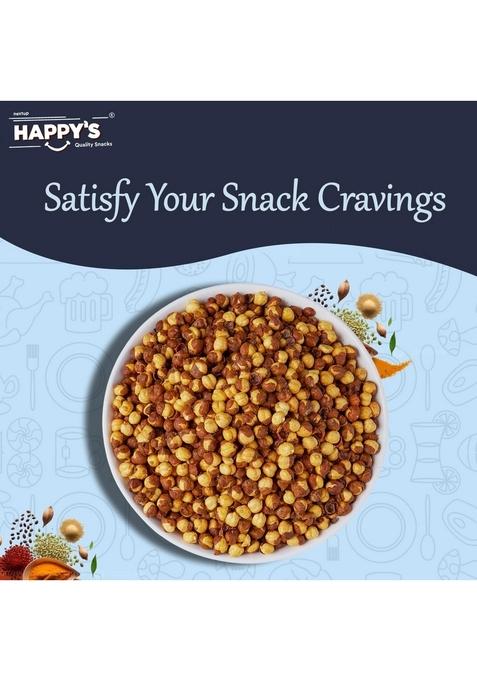Next Up Happys Roasted Chana – Magic Masala Protein Snack | 500 Gm (Pack of 2)