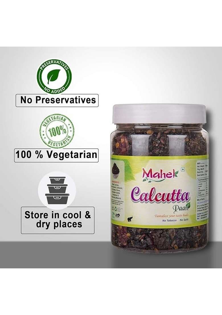 Mahek Calcutta Meetha Paan – Sweet After-Meal Mouth Freshener | 330 Gms - Indya