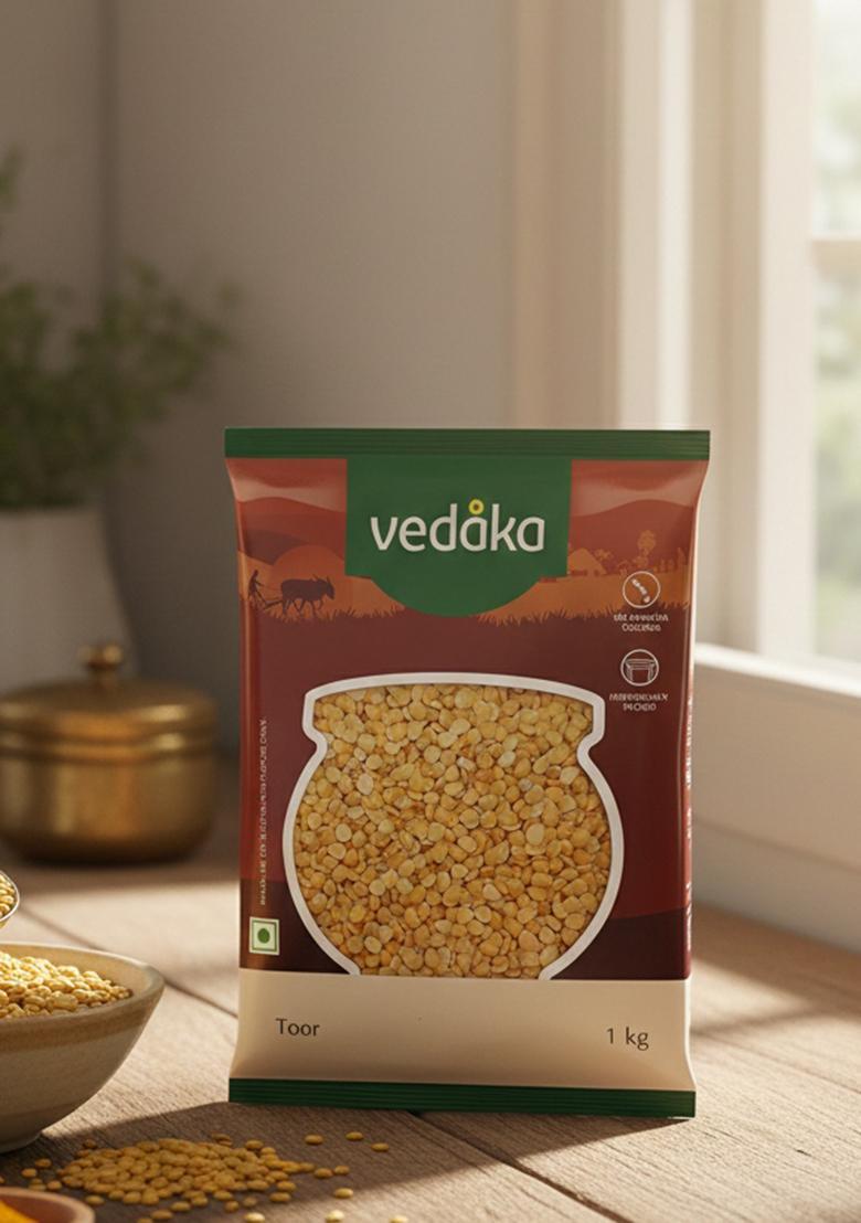 Vedaka Popular Unpolished Toor Dal