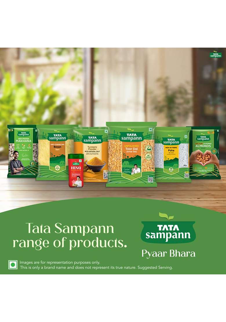 Tata Sampann, High In Fibre Poha(Thick), 1Kg - Indya