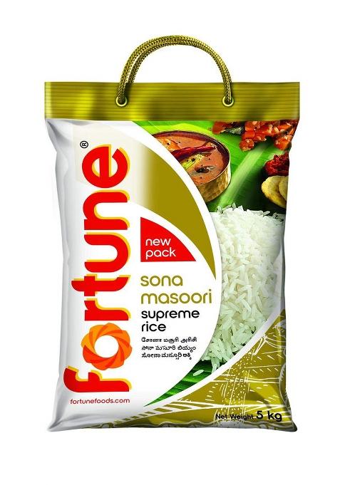 Fortune Sona Masoori Supreme Rice, 5 Kg 
