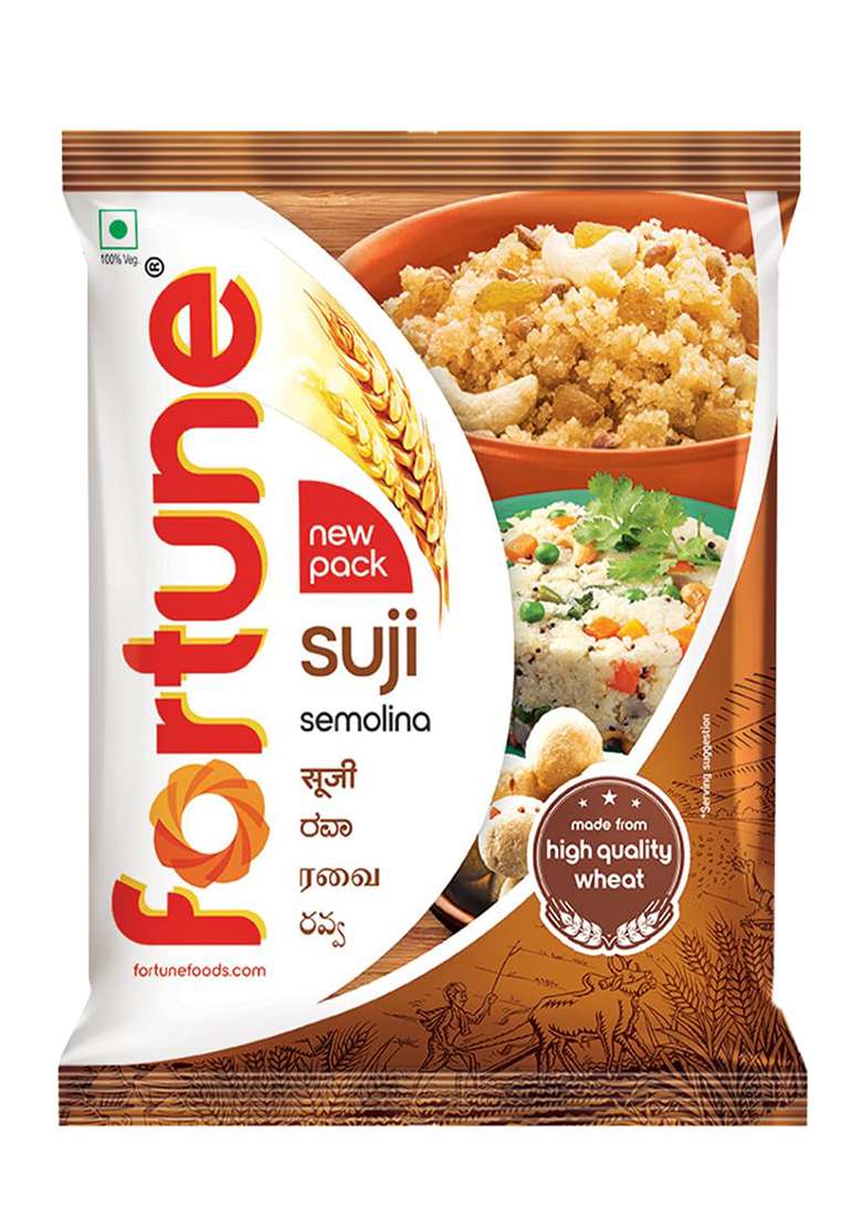 Fortune Suji Pouch,500 Gram - Indya