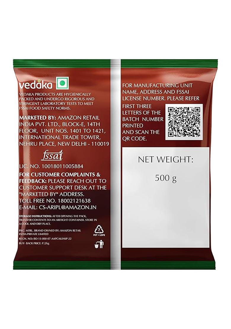 Vedaka Popular Unpolished Yellow Moong Dal, 500 G