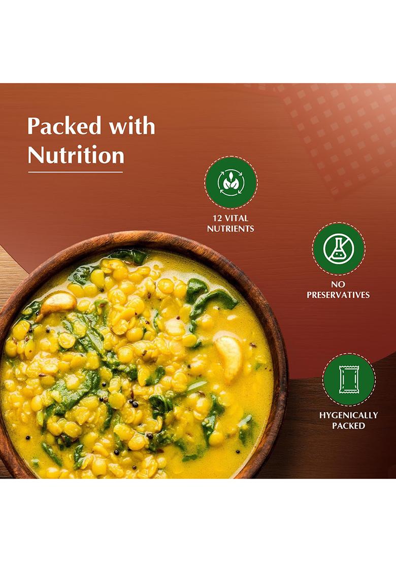 Vedaka Popular Unpolished Yellow Moong Dal, 500 G