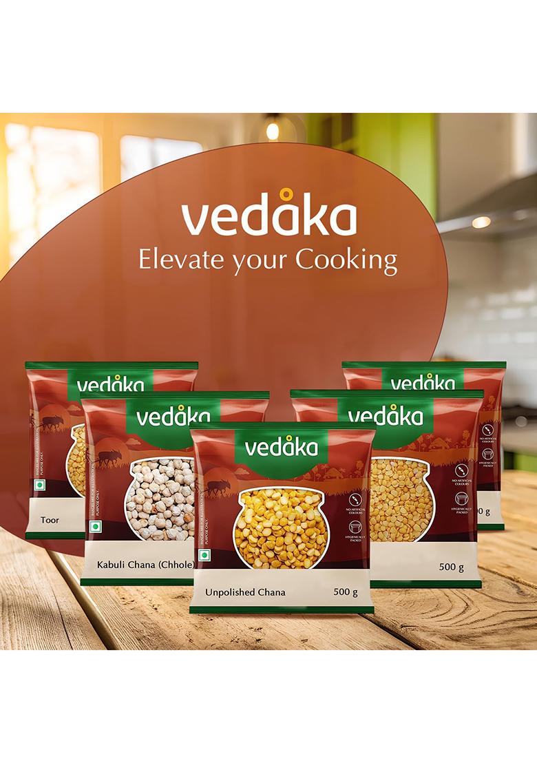 Vedaka Popular Chana Dal, 500G
