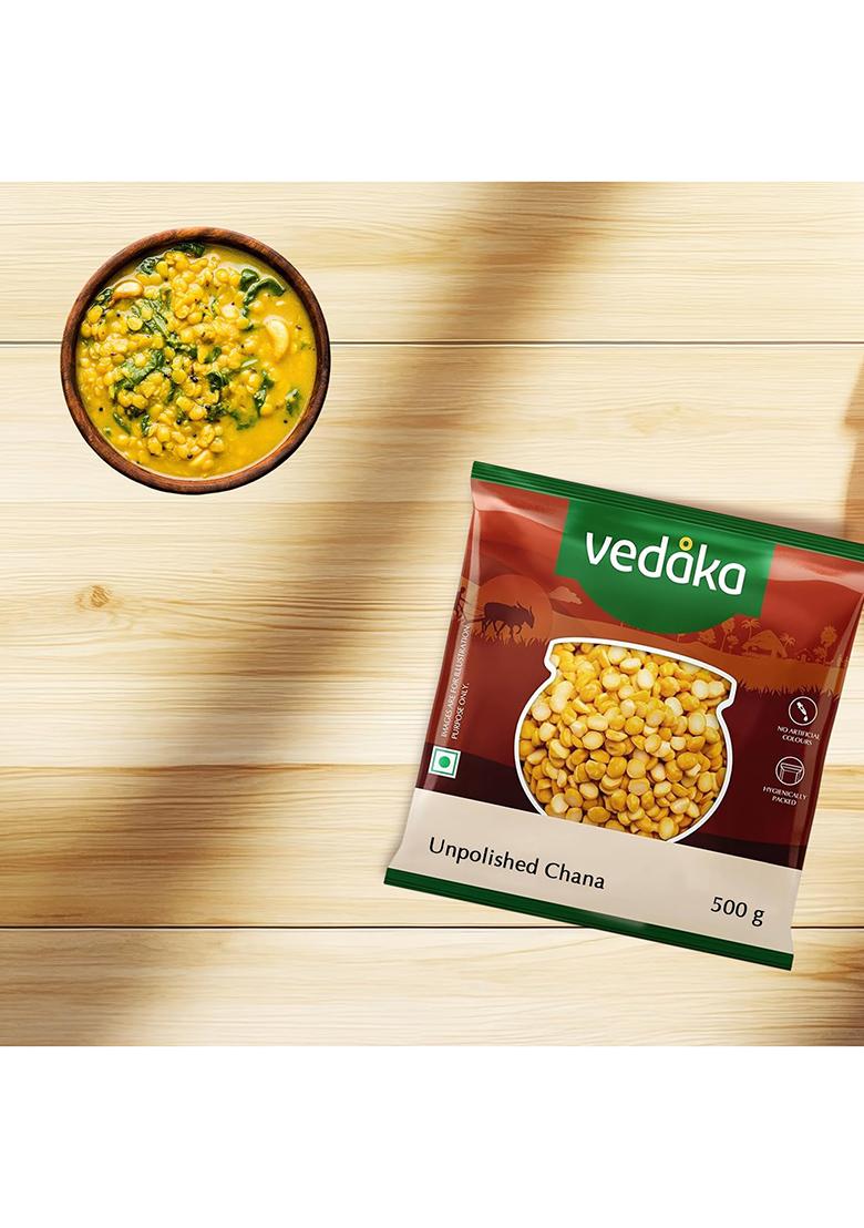 Vedaka Popular Chana Dal, 500G
