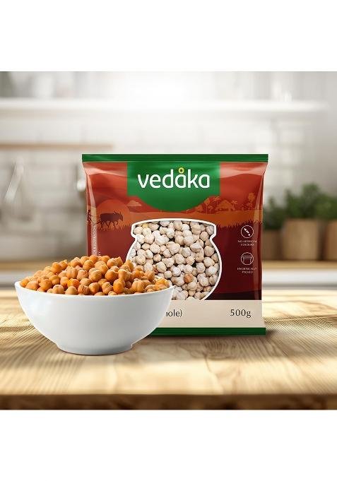 Vedaka Popular Kabuli Chana / Chhole, 500G