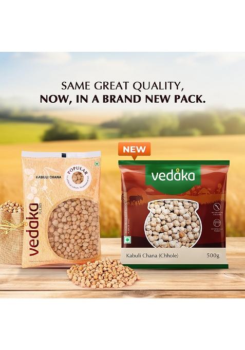 Vedaka Popular Kabuli Chana / Chhole, 500G