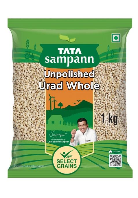 Tata Sampann Unpolished Urad Dal Whole, 1Kg