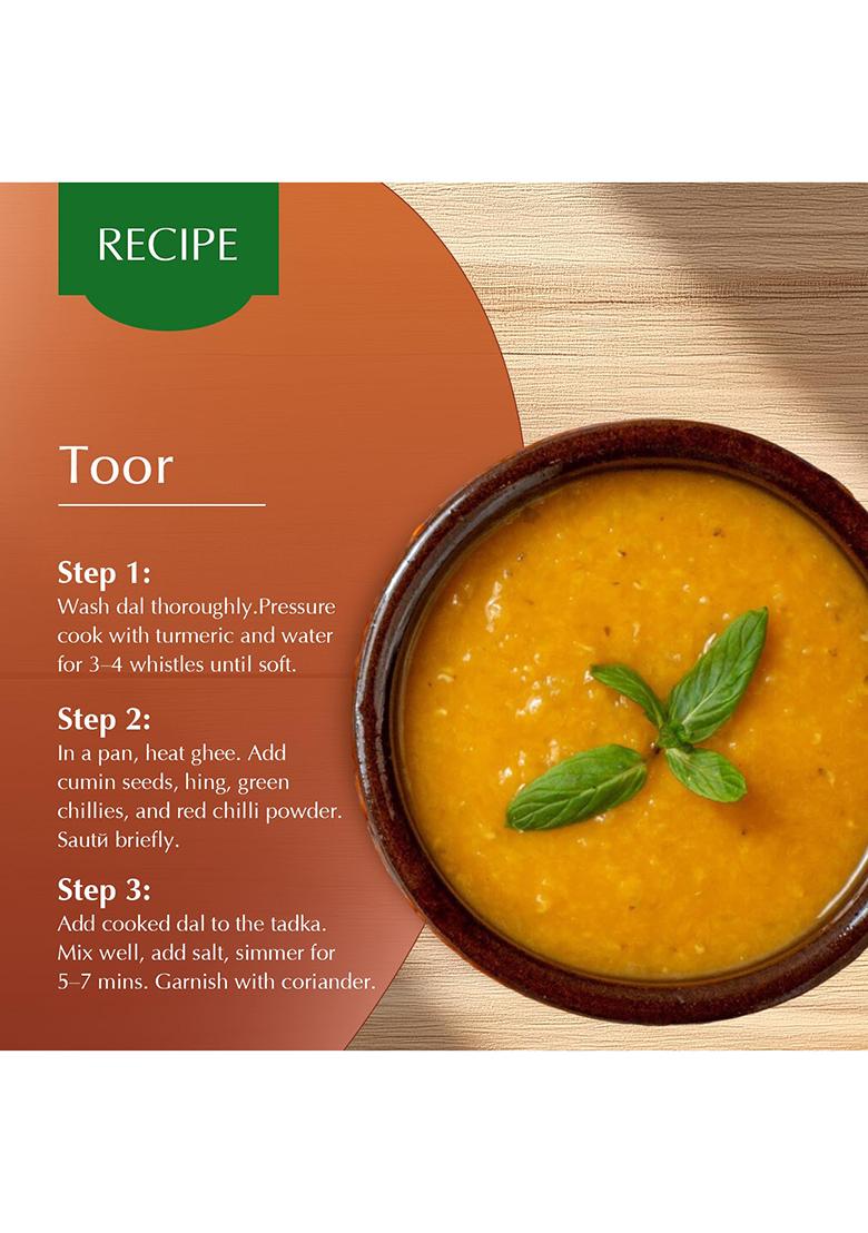 Vedaka Unpolished Toor Dal