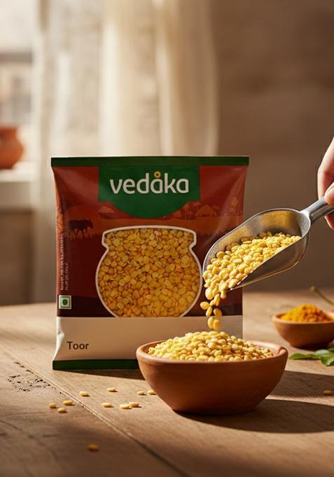 Vedaka Unpolished Toor Dal