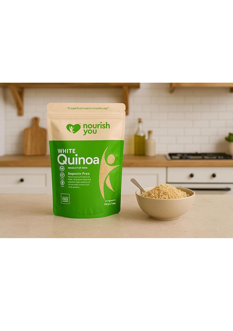 Nourish You Premium White Quinoa Seeds 1Kg
