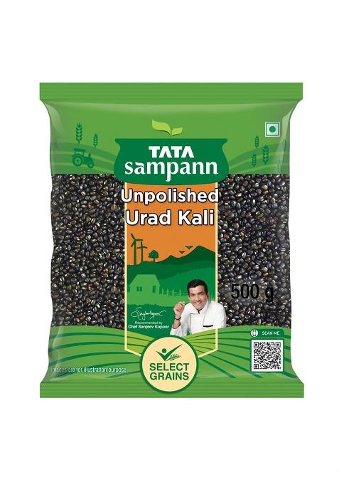 Tata Sampann Unpolished Urad Kali, 500g