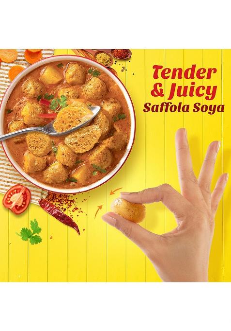 Saffola Soya Chunks, Tender & Juicy, 53% Protein, 1kg