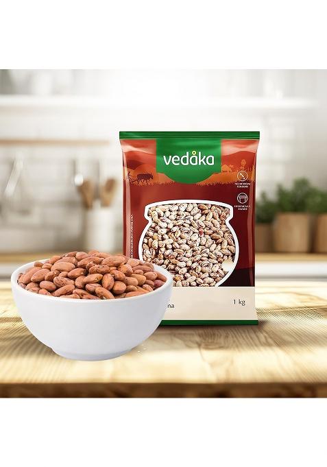 Vedaka Unpolished Chitra Rajma – Premium Chitra Kidney Beans | 1 Kg