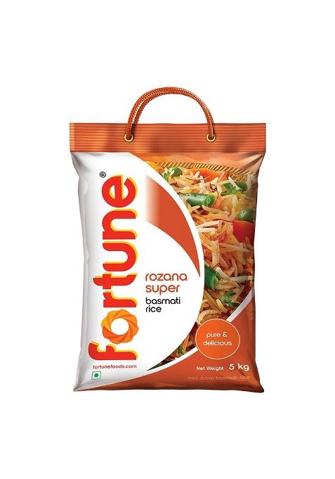 Fortune Rozana Super Basmati Rice – Everyday Long-Grain Basmati | 5 Kg