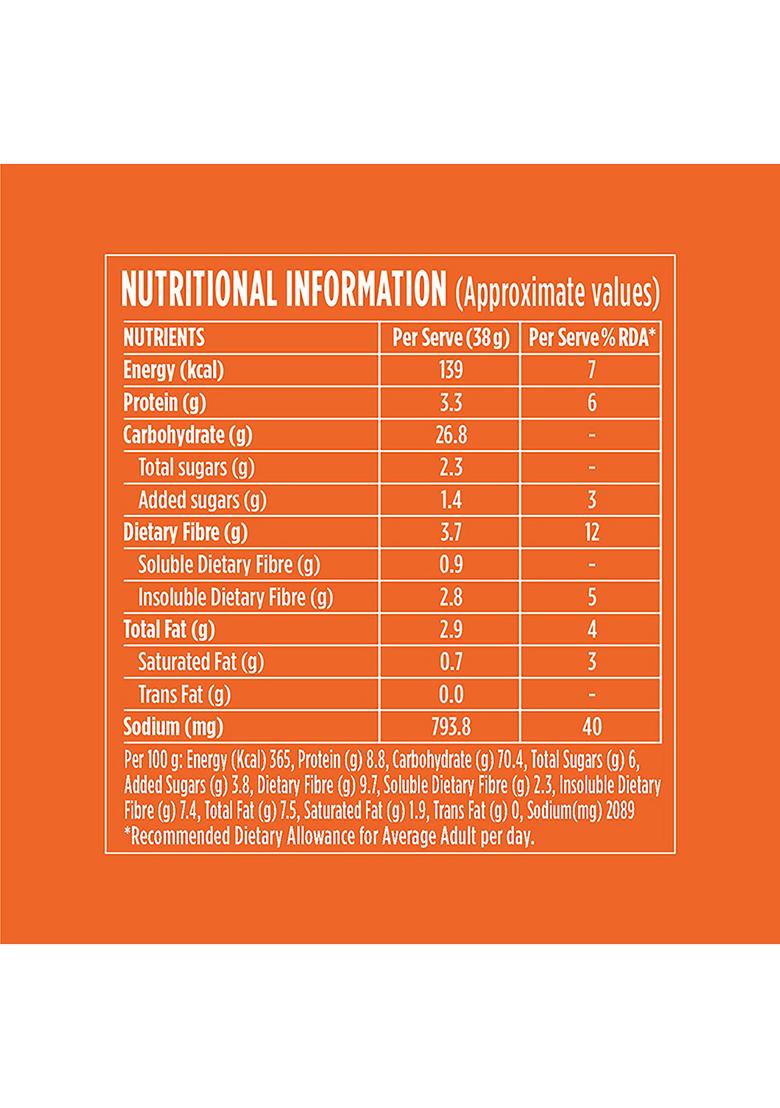 Saffola Masala Oats|Classic Masala |Tasty, Anytime Snack | Ready in 3 mins | Millets Goodness- with Bajra & Jowar | No maida , No added preservatives | Helps manage weight 500g/550g[weight may vary]