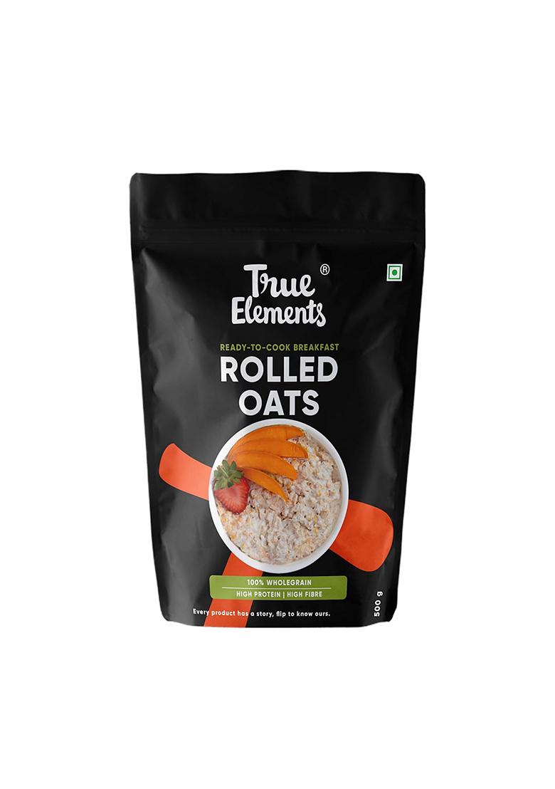 True Elements Rolled Oats 500g