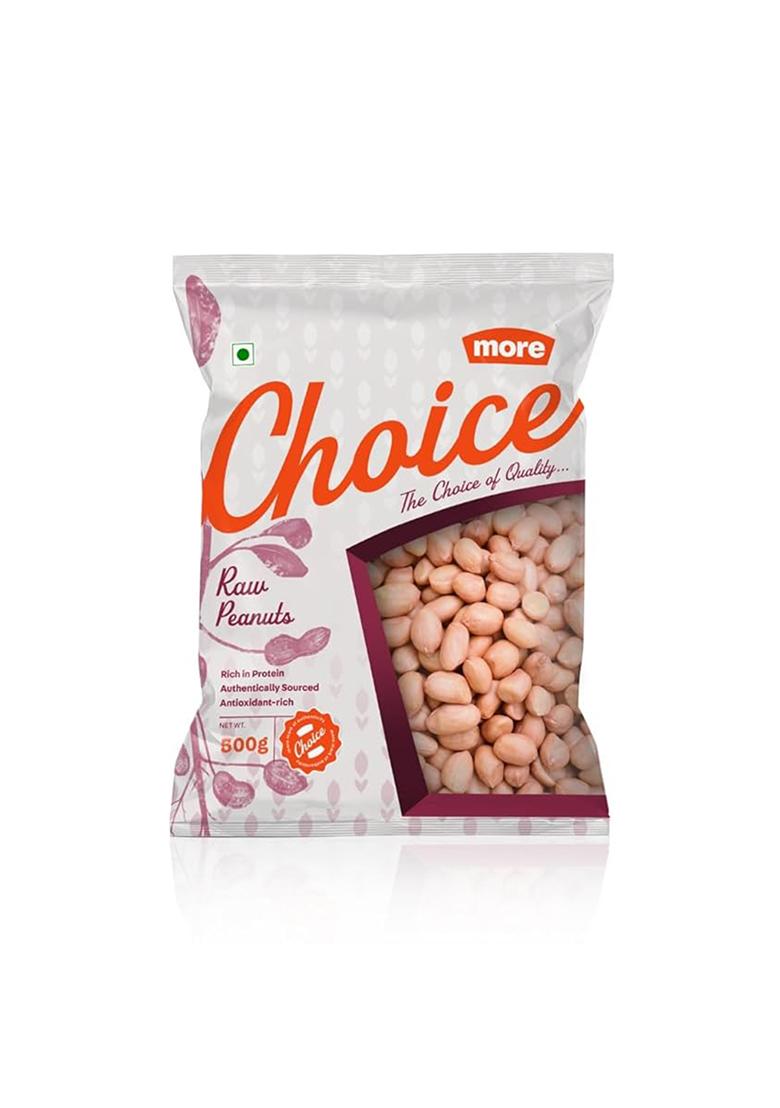 More Superior Raw Peanuts, 500g Pouch