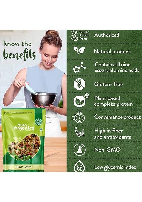 Nutriorganics Premium Quinoa 1kg