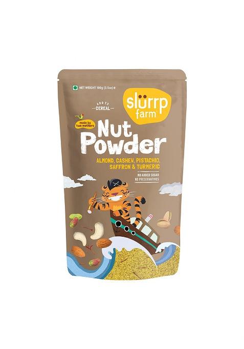 Slurrp Farm NO Added Sugar 100% Natural Nut Powder, 100 G