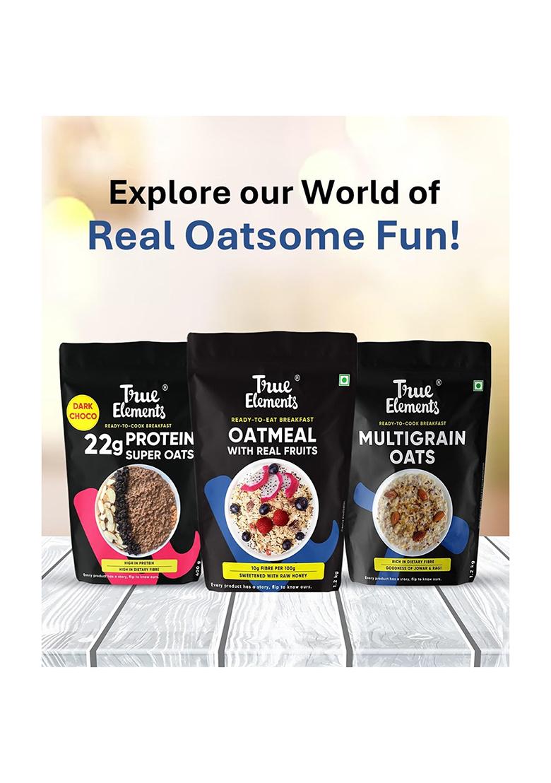 True Elements Whole Oatmeal 1kg