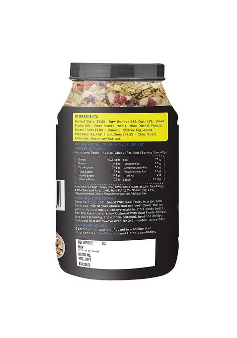 True Elements Whole Oatmeal 1kg
