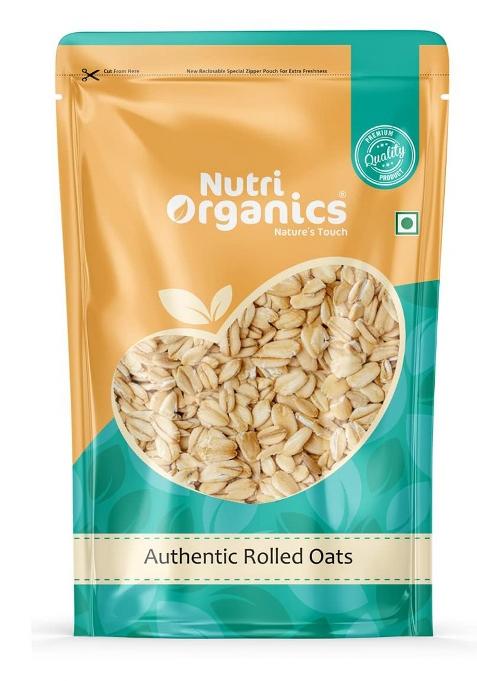 Nutriorganics Rolled Oats 1 Kgdiet Food