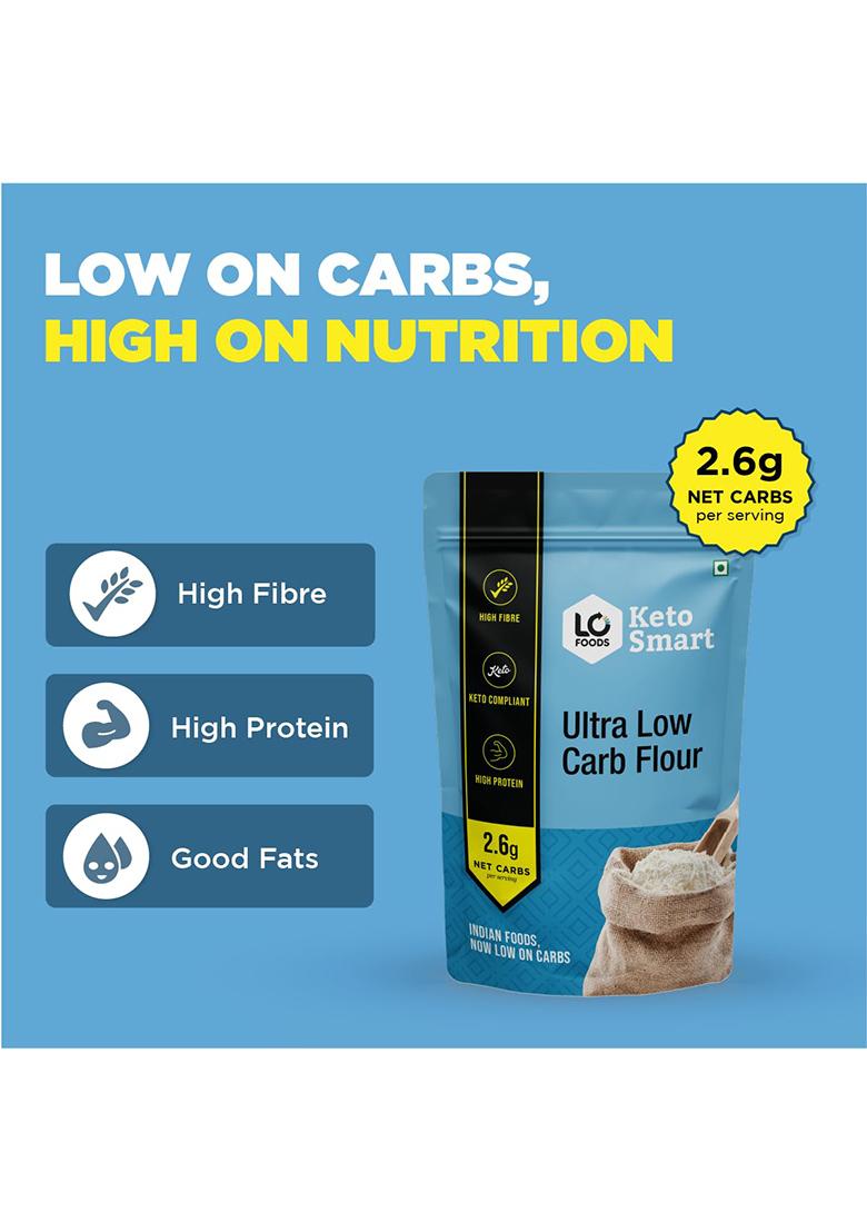 Lo! Foods Ultra Low Carb Keto Atta (1 Kg)