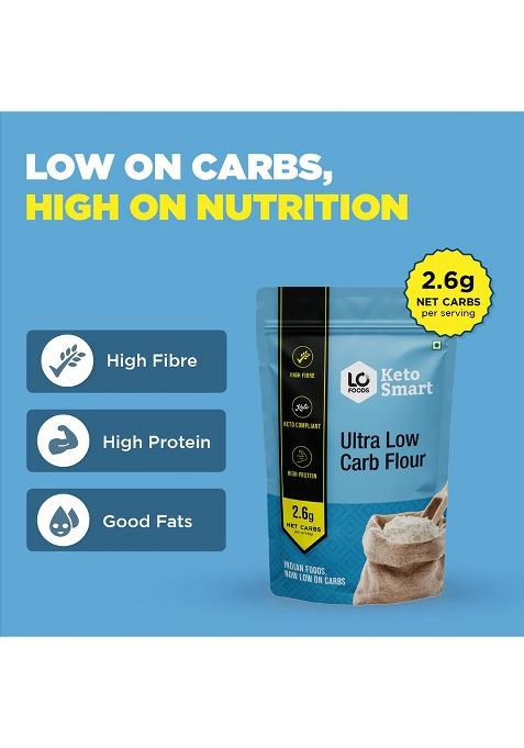 Lo! Foods Ultra Low Carb Keto Atta (1 Kg)