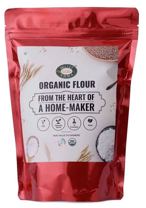 Millet Amma Organic Brown Rice Flour (Sona Masoori) 