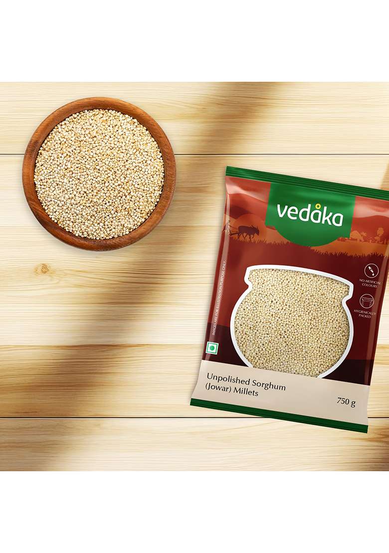 Vedaka Unpolished Sorghum Millets  - Indya