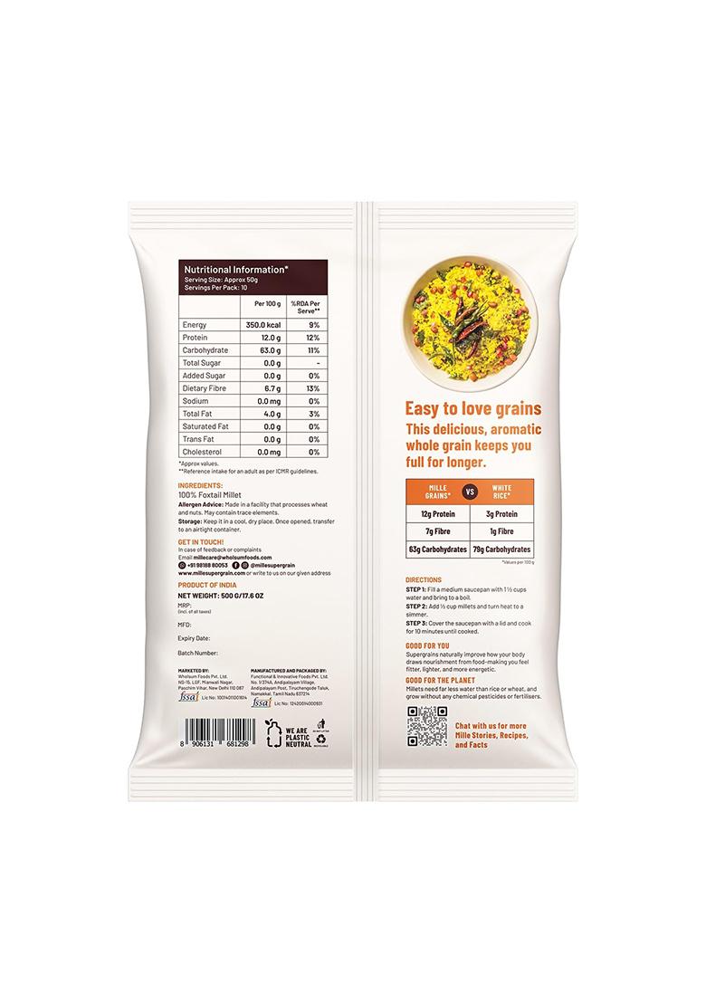 Mille Foxtail Millet Whole Grain