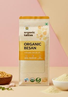 Organic Tattva Besan 500 Gms 