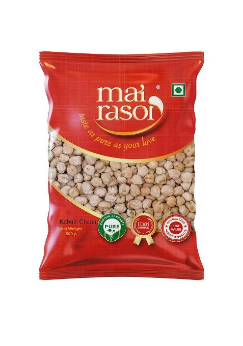 Mai Rasoi Kabuli Chana/Channa Punjabi Chole 500 Gm Pouch