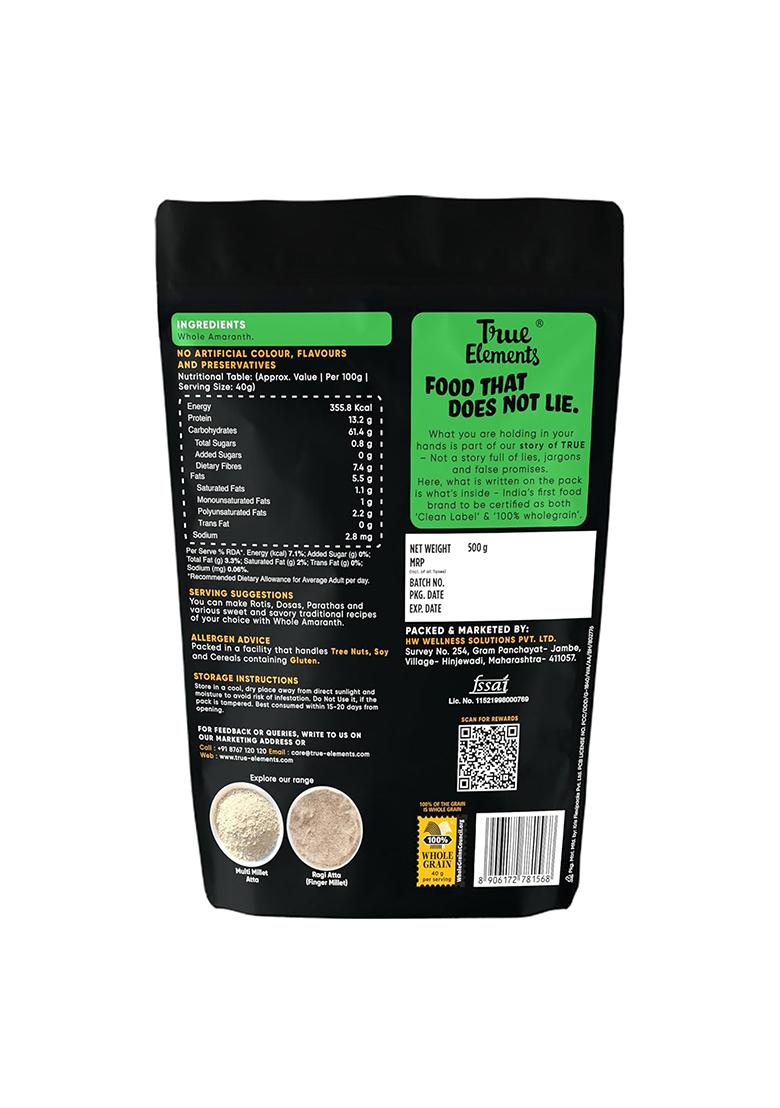 True Elements Whole Amaranth – Rajgira/Ramdana Seeds | 500gm