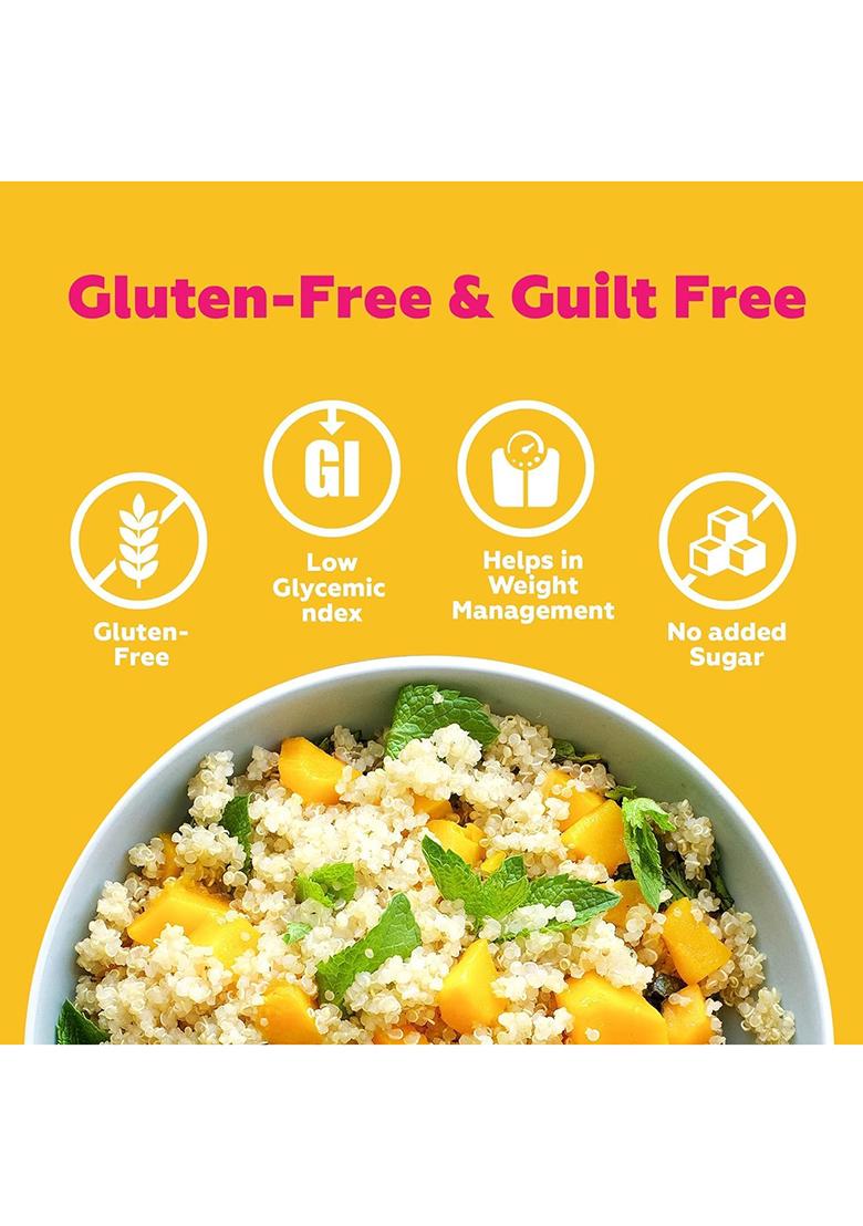 Yogabar Quinoa – Gluten-Free High-Fibre Superfood | 2 kg (1 kg x 2)