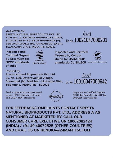 24 Mantra Organic Besan – Pure Chemical-Free Gram Flour | 500g