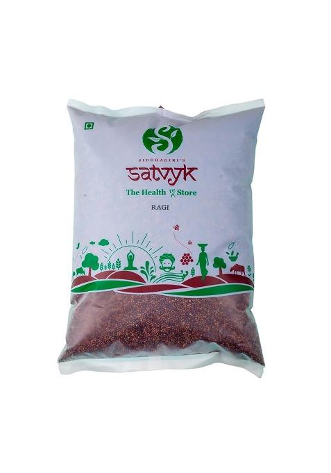 S Siddhagiri'S Satvyk Ragi Whole – Unpolished Finger Millet Grain | 1kg