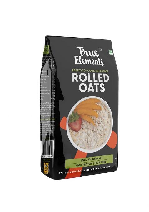 True Elements Rolled Oats 1 kg
