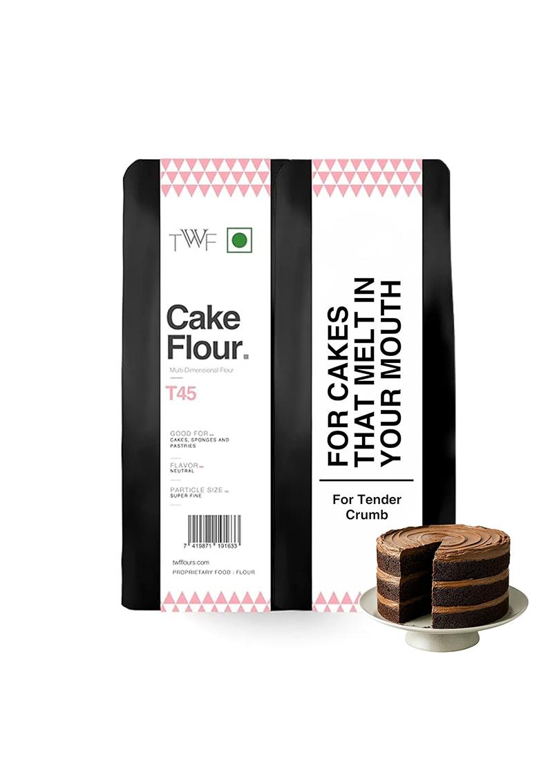 Twf Cake Flour T45 – Professional Unbleached Fine Flour for Cakes | 1 kg