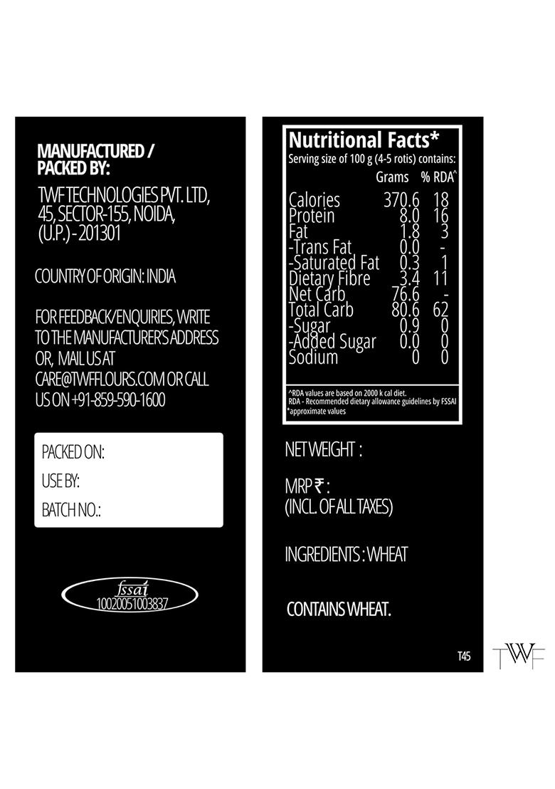 Twf Cake Flour T45 – Professional Unbleached Fine Flour for Cakes | 1 kg