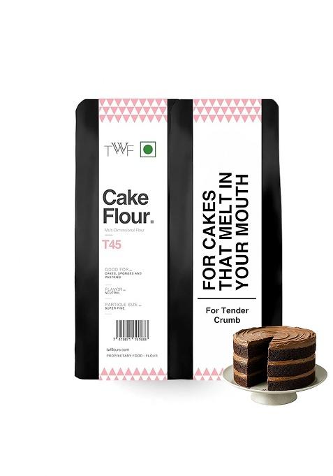 Twf Cake Flour T45 – Professional Unbleached Fine Flour for Cakes | 1 kg
